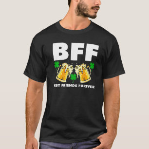 BBF Beste vrienden voor altijd Ierse St Patricks D T-shirt