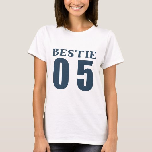 BBF Bestie 01 - Beste vriend T-shirt (Voorkant)