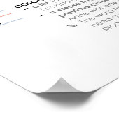 BBF Ponctuation I poster de classe (Coin)