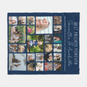BBF Speciaal 24 Foto collage Fleece Deken (Voorkant (Horizontaal))