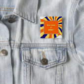 BBG-Button Vierkante Button 5,1 Cm (In situ)