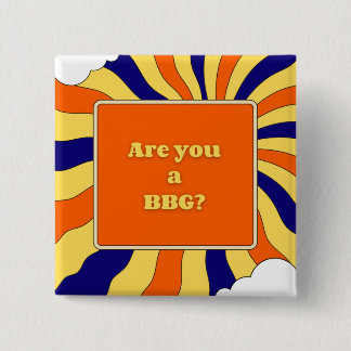 BBG-Button Vierkante Button 5,1 Cm