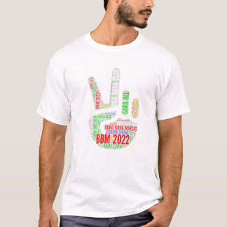 BBM Sara 2022 Bongbong Marcos Inday Duterte for pr T-shirt