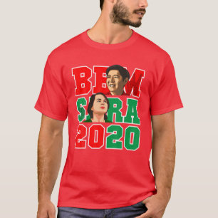 BBM Sara Red 2022 Duterte President Bong Marcos in T-shirt