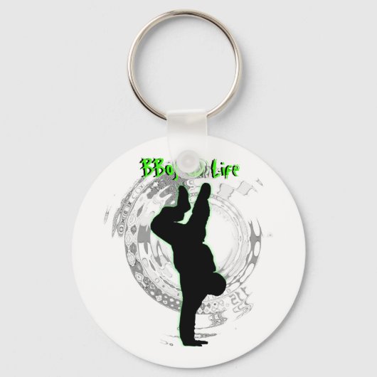 BBoy 4 Life Sleutelhanger (Voorkant)