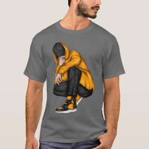 BBoy Bboying Hip Hop Muziek Break Dance cadeau ret T-shirt