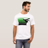 BBOY gradiënt grn blk T-shirt (Voorkant volledig)