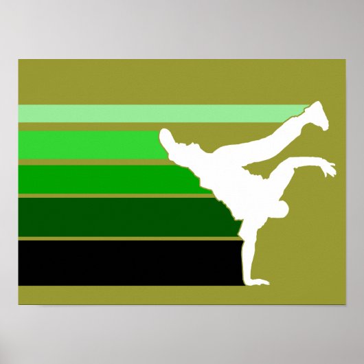 BBOY gradiënt grn whout poster (Voorkant)