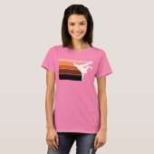 BBOY gradiënt oranje WAT T-shirt (Voorkant volledig)