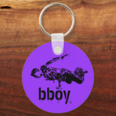 bboy sleutelhanger pose van Jeffrey (Voorkant)