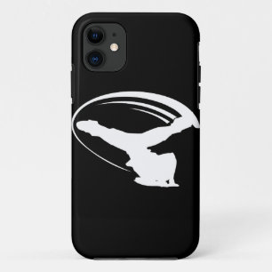 BBOY windmolen whitphone4 iPhone 11 Hoesje