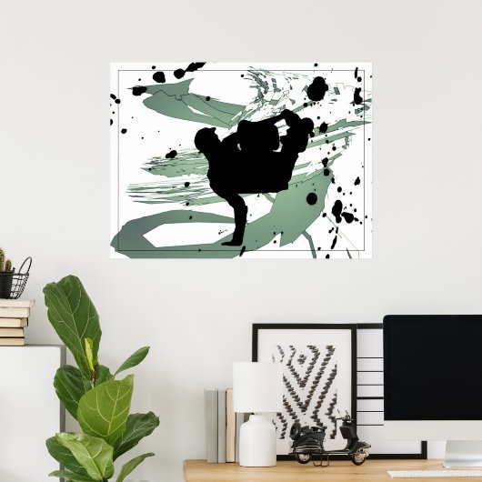 Bboy Works Poster (Thuiskantoor)