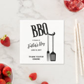 BBQ Achtertuin Feest Servet (Insitu)