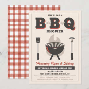 BBQ Baby shower Uitnodiging   Baby Q Uitnodigingen