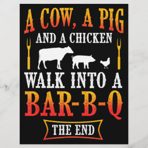BBQ Barbecue Bbq grapjas Cadeau Grill Master Che Flyer