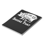 BBQ | BBQ Grill Pig Pork ID Rook dat Man geeft Notitieblok (Gedraaid)