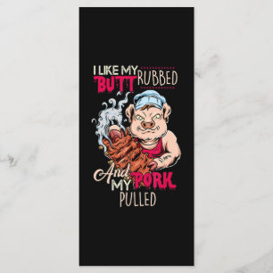 BBQ BBQ Grillmaster like Butt Rubbed and Pork Pull Menu