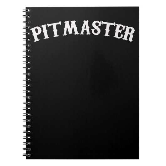 BBQ | BBQ Pitmaster Chef Vader Dag Notitieboek (Voorkant)