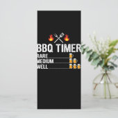 BBQ | BBQ Timer Drink Grilling Grill Beer Menu (Staand voorkant)