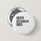 BBQ Beer Bourbon Ronde Button 5,7 Cm (Voorkant /achterkant)
