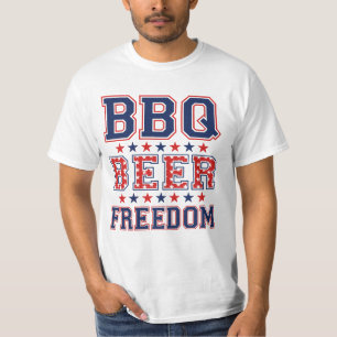 BBQ BEER FREEDOM T-SHIRT