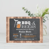 BBQ & BEERS Invitation à Chalk Wood (Debout devant)