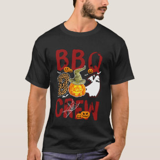 BBQ Boo Crew Halloween Barbecue Expert Match T-shirt
