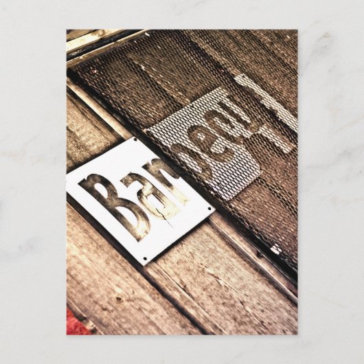 BBQ-briefkaart Briefkaart (Voorkant)