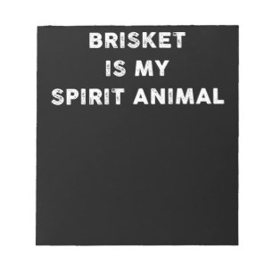 BBQ Brisket is mijn dikke BBQ-cadeaus Notitieblok