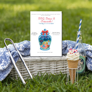 BBQ, Brouwsels, Vuurwerk Gemberpot 4 juli Kaart