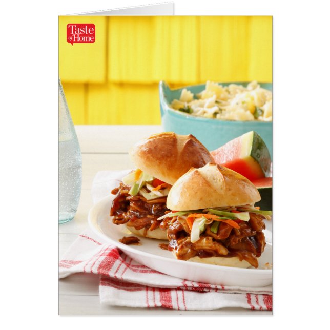BBQ Chicken Sliders (Voorkant)