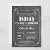 BBQ Couples Showboard Invitation (Devant)