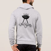 BBQ Crew rustieke vintage Hoodie (Achterkant)