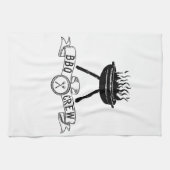 BBQ Crew rustieke vintage Theedoek (Horizontaal)