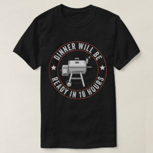 BBQ Dad Funny Gerookt Vlees Barbecue Lover pa71 T-shirt