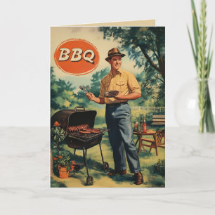 BBQ Delight: Classic Backyard Cookout Scen