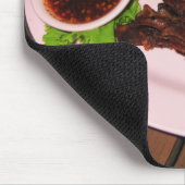 BBQ Eendenbekken ... Thaise Aziatische Straatvoeds Muismat (Hoek)