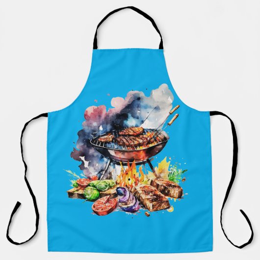 BBQ en grill Schort (Voorkant)