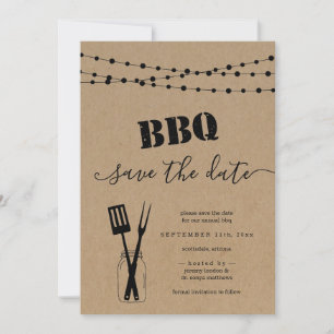 BBQ Enregistrer la carte de date