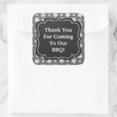 BBQ Faux Chaulk autocollant (Sac)