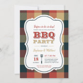 Bbq-feest Kaart (Voorkant)