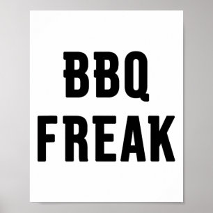 BBQ Freak Poster