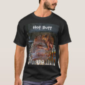 BBQ Gerookt Vlees T-shirt (Voorkant)
