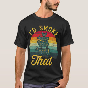 BBQ Gifts - Ik zou dat roken T-shirt