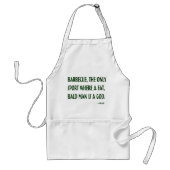 BBQ god Apron Standaard Schort (Voorkant)