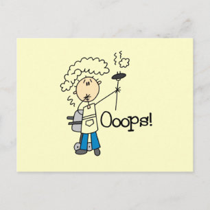 BBQ Gone Bad Briefkaart