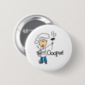 BBQ Gone Bad Ronde Button 5,7 Cm (Voorkant /achterkant)