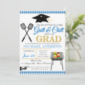 BBQ Graduation Invitation (Debout devant)