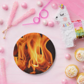 BBQ Grill Fire Flames Papieren Bordje (Feest)