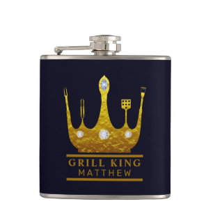 BBQ Grill Koning Kroon Marine Maak Je Eigen Heupfles